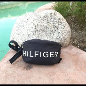 Black Tommy Hilfiger fanny pack